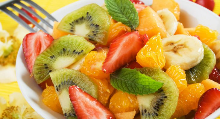 Фруктовый САЛАТ «Солнечный»